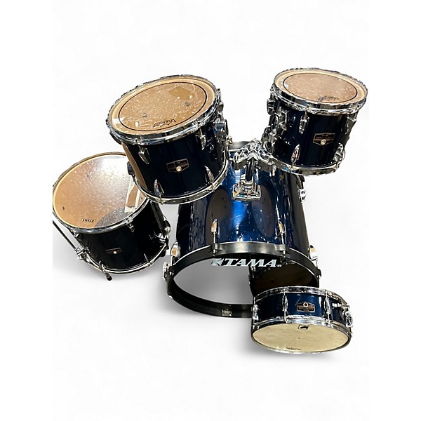 Used TAMA 5 Piece Imperialstar DARK BLUE Drum Kit