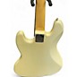 Used Fender American Standard Jazz Bass Olympic White Electric Bass Guitar