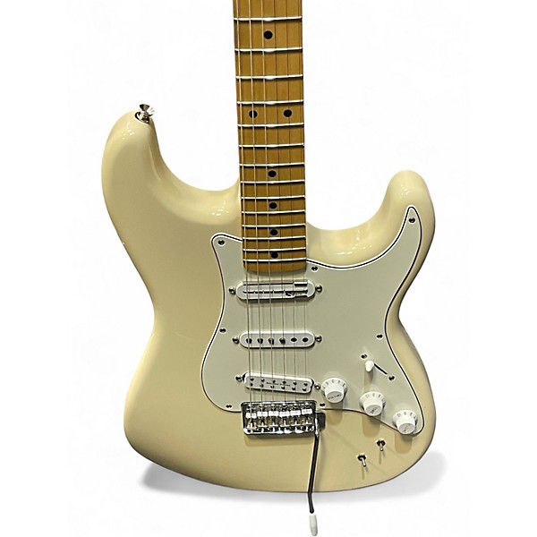 Used Fender EOB ED O'BRIEN STRATOCASTER Olympic White Solid Body Electric Guitar