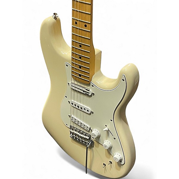 Used Fender EOB ED O'BRIEN STRATOCASTER Olympic White Solid Body Electric Guitar