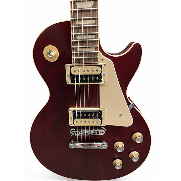 Used Gibson Les Paul Traditional Pro V Wine Red Solid Body Electric Guitar