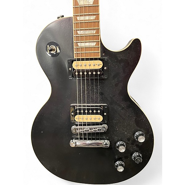 Used Gibson Les Paul Traditional Pro V Black Solid Body Electric Guitar