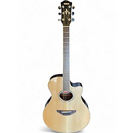 Used Yamaha APX600 Natural Acoustic Electric Guitar