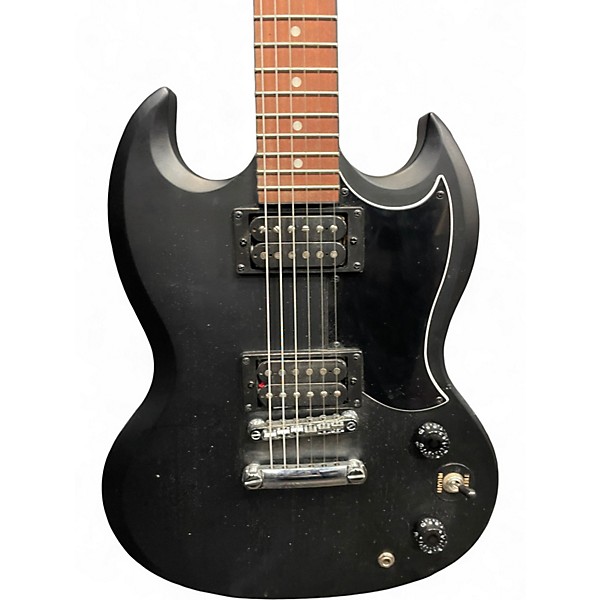 Used Epiphone SG Satin Black Solid Body Electric Guitar