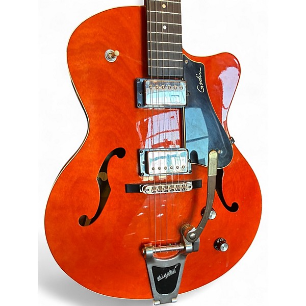 Used Godin 5th Avenue Uptown GT Sunrise Hollow Body Electric Guitar