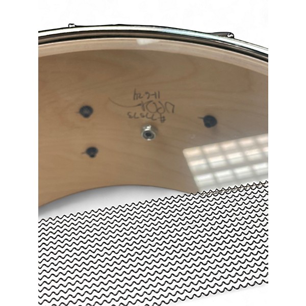 Used Pork Pie 14X6.5 Maple Snare Fade Deep Blue Drum