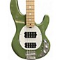 Used Sterling by Music Man Sub Series Sting Ray Green Electric Bass Guitar