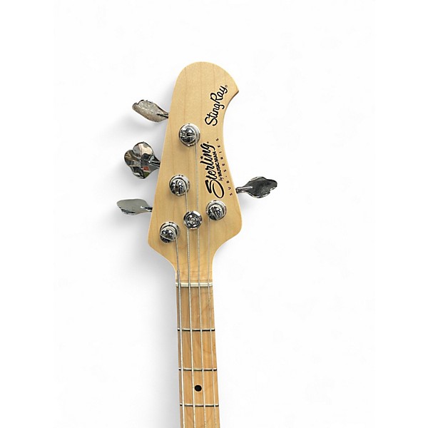 Used Sterling by Music Man Sub Series Sting Ray Green Electric Bass Guitar