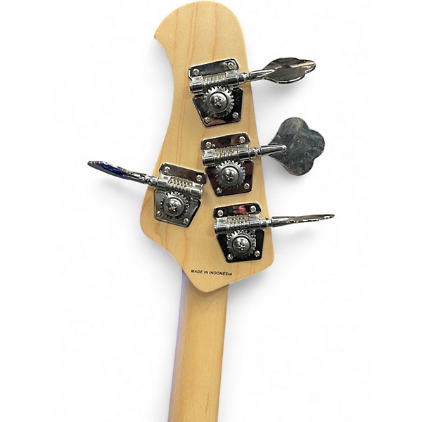 Used Sterling by Music Man Sub Series Sting Ray Green Electric Bass Guitar