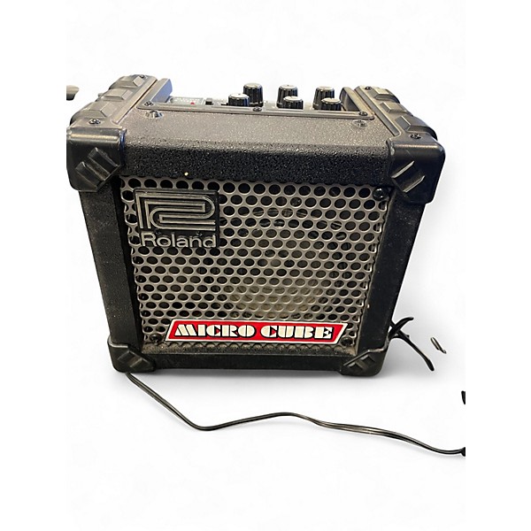 Used Roland Micro Cube Guitar Combo Amp