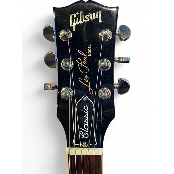 Used Gibson Les Paul Classic Honey Burst Solid Body Electric Guitar