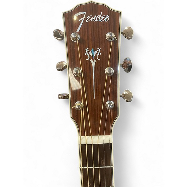 Used Fender PM1 STANDARD Natural Acoustic Guitar