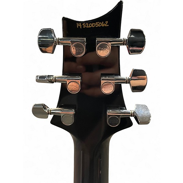 Used PRS Custom 22 Black Solid Body Electric Guitar