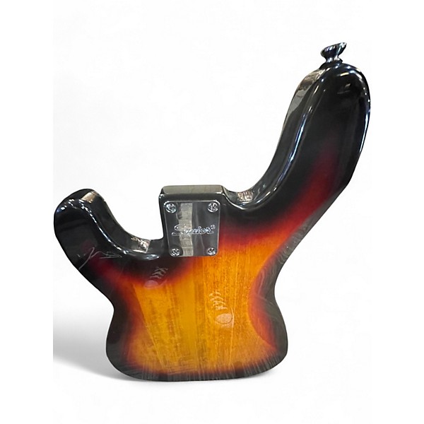 Used Squier Affinity Precision Bass 2 Tone Sunburst Electric Bass Guitar