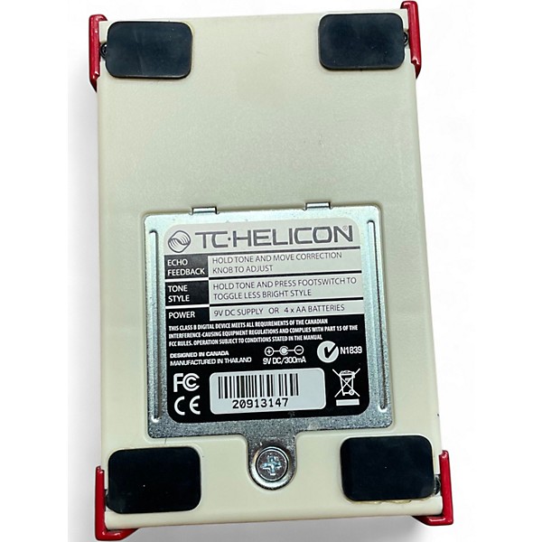 Used TC Helicon VoiceTone Mic Mechanic Vocal Processor