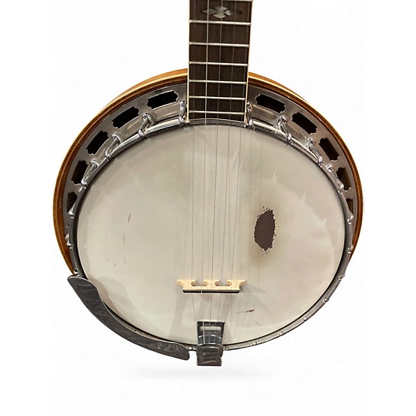 Used Hohner 5 STRING FOLK Natural Banjo