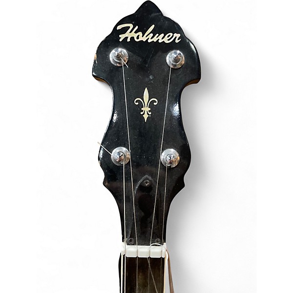 Used Hohner 5 STRING FOLK Natural Banjo