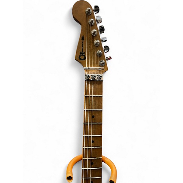 Used Charvel Henrik Danhage Limited Edition Signature Pro-Mod So-Cal HS White Relic Solid Body Electric Guitar