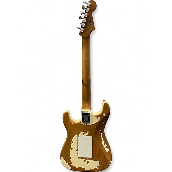 Used Charvel Henrik Danhage Limited Edition Signature Pro-Mod So-Cal HS White Relic Solid Body Electric Guitar