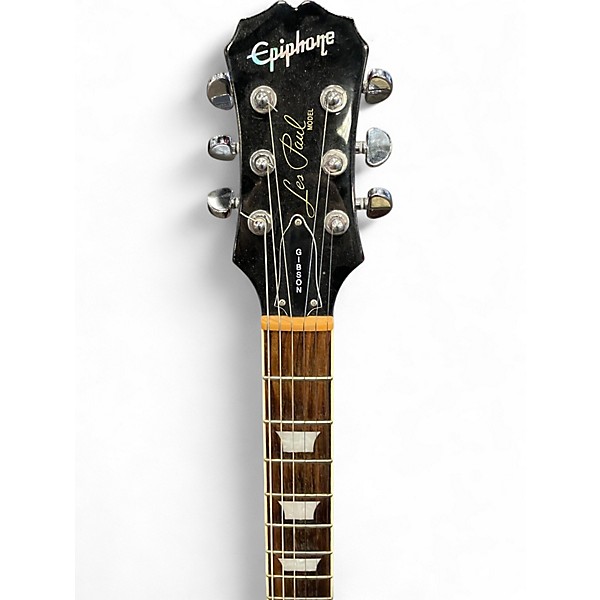 Used Epiphone Les Paul Standard Cherry Solid Body Electric Guitar