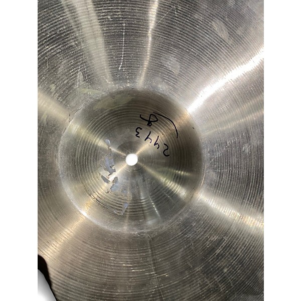 Used SABIAN 22in AA Sound Control RIDE Cymbal