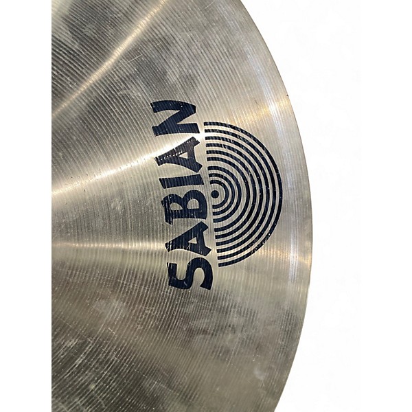 Used SABIAN 22in AA Sound Control RIDE Cymbal