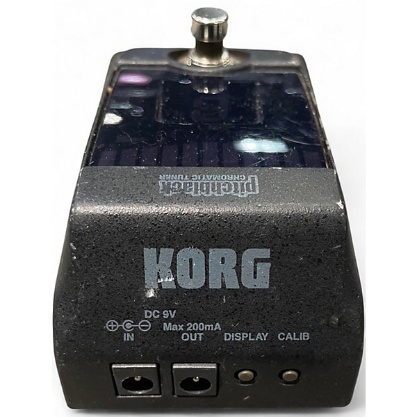 Used KORG PB01 Pitchblack Chromatic Tuner Pedal