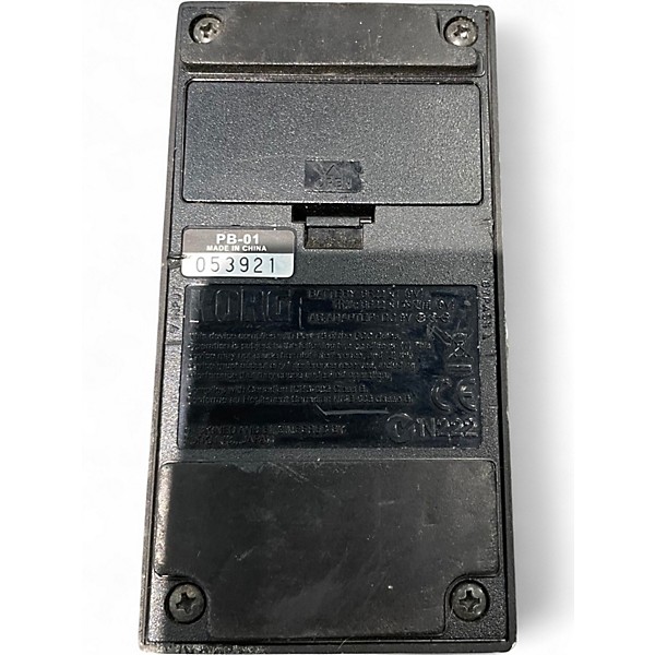 Used KORG PB01 Pitchblack Chromatic Tuner Pedal