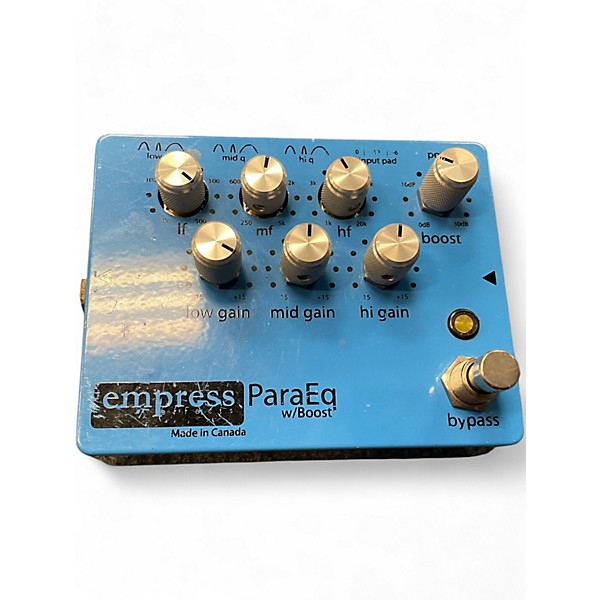 Used Empress Effects ParaEq with Boost EQ Pedal