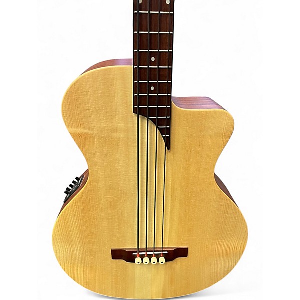 Used Antonio Pinto De Carvalho bg100 mx cw Natural Acoustic Bass Guitar