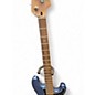 Used Squier Precision Bass BLUE Electric Bass Guitar