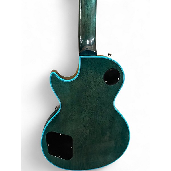 Used 2025 Epiphone LES PAUL CUSTOM WIDOW INDIGO BLUE Solid Body Electric Guitar