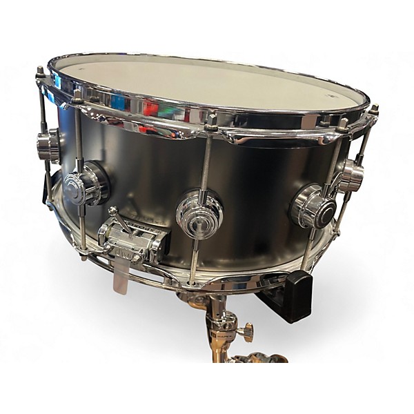 Used DW 14X6.5 Collector's Series Snare BLACK NICKEL OVER BRASS Drum