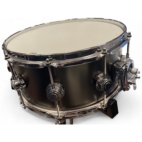 Used DW 14X6.5 Collector's Series Snare BLACK NICKEL OVER BRASS Drum
