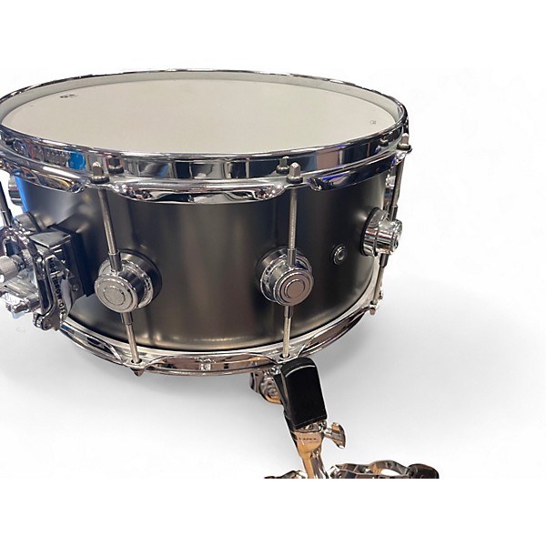 Used DW 14X6.5 Collector's Series Snare BLACK NICKEL OVER BRASS Drum