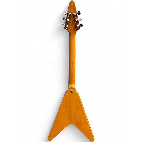 Used 2022 Gibson FLYING V 70S Vintage Natural Solid Body Electric Guitar