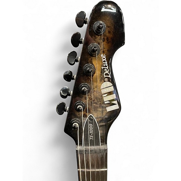 Used ESP LTD TE1000 CHARCOAL BURST Solid Body Electric Guitar