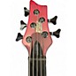 Used Iyv IBA-500 Transparent Red Electric Bass Guitar