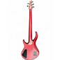 Used Iyv IBA-500 Transparent Red Electric Bass Guitar