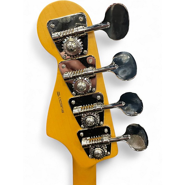 Used Fender American Professional Classic Jazz Bass Faded Firemist Gold Electric Bass Guitar