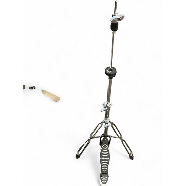 Used Premier 5 Piece CABRIA Metallic Silver Drum Kit