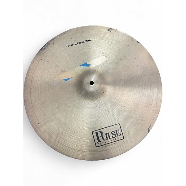 Used Pulse 18in CRASH RIDE Cymbal