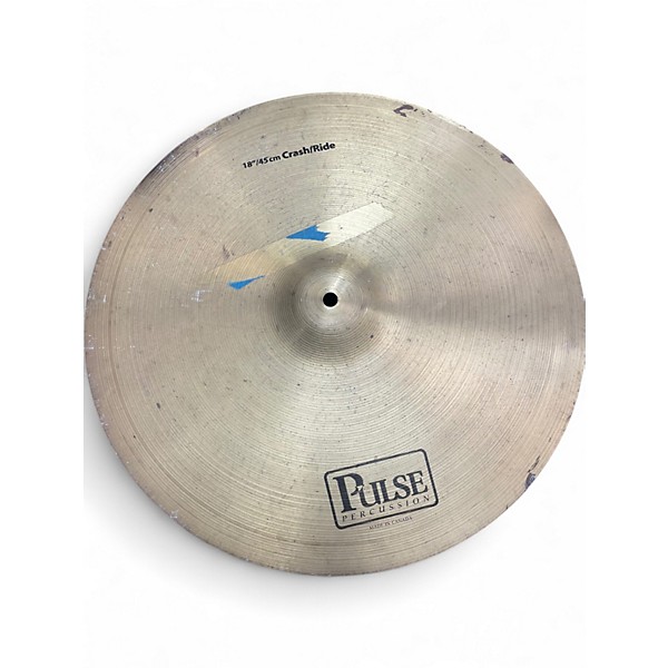 Used Pulse 18in CRASH RIDE Cymbal