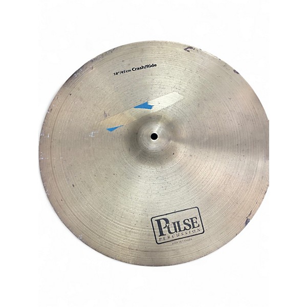 Used Pulse 18in CRASH RIDE Cymbal