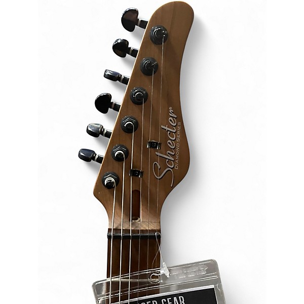 Used Schecter Guitar Research PT PRO AQUA BLUE Solid Body Electric Guitar