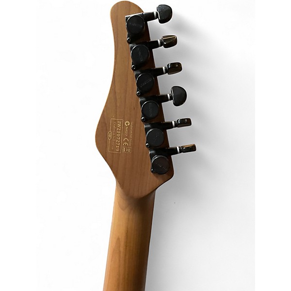 Used Schecter Guitar Research PT PRO AQUA BLUE Solid Body Electric Guitar