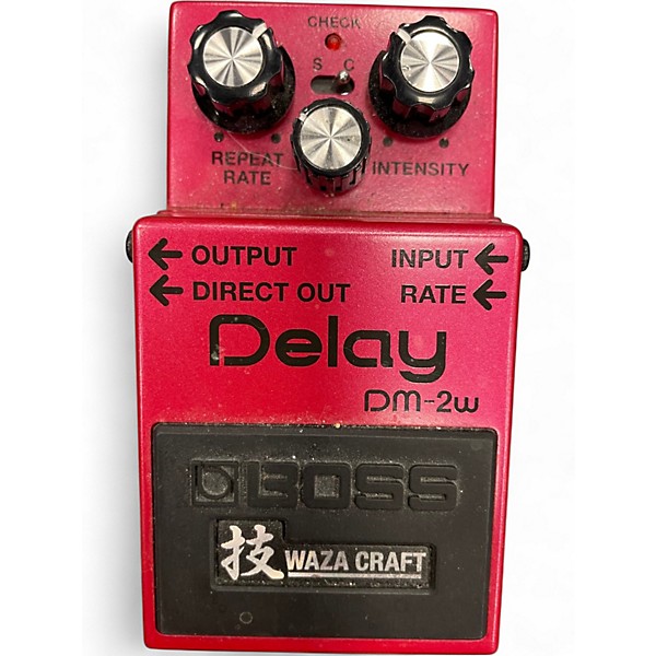 Used BOSS DM2W Delay Waza Craft Effect Pedal