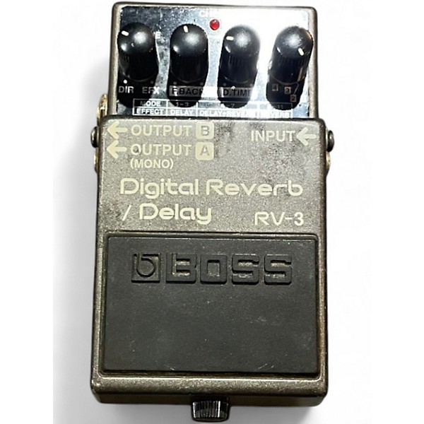 Used BOSS RV3 Digital Reverb Delay Effect Pedal