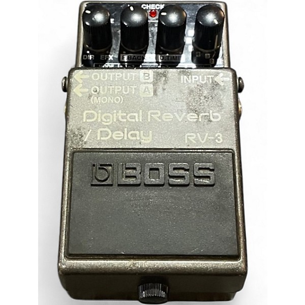 Used BOSS RV3 Digital Reverb Delay Effect Pedal