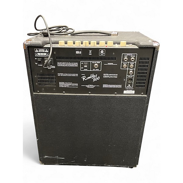 Used Fender Rumble V3 500W 2x10 Bass Combo Amp
